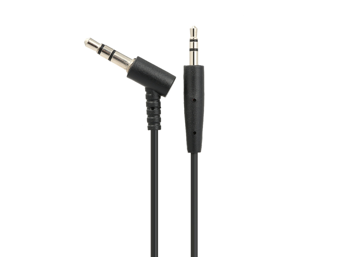 Cabo De Áudio Com Microfone E Controle De Volume