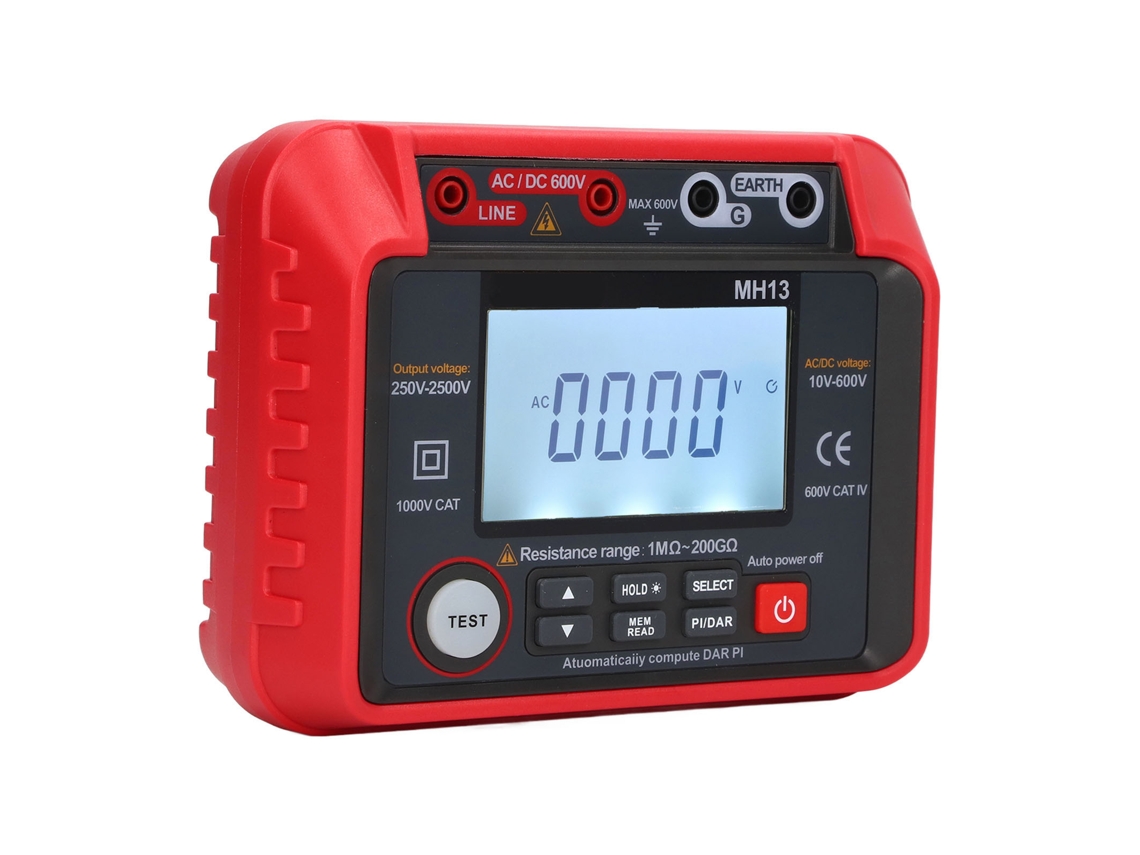 Laxiscreed Testador De Resistência De Isolamento Ac/dc Para Medição Precisa
