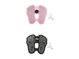 As24402-2Pcs Massageador Elétrico para Pés Pontos de Acupuntura Tapete de Massagem Vibrador Recarregável Usb YWEI