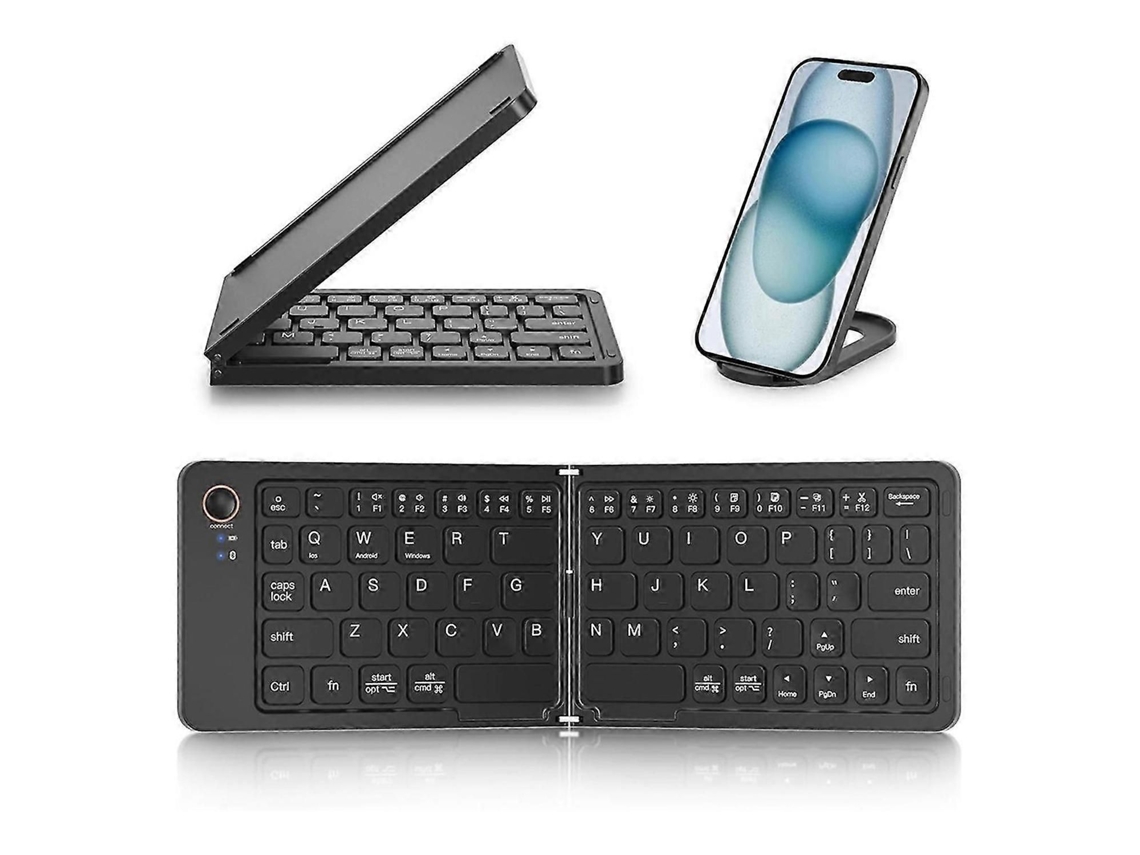 Mini Teclado Bluetooth Dobrável TAISHENGDA para iOS, Android, Windows