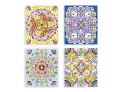 Mandalas de Pintura de Arco-Íris Coloridojanod