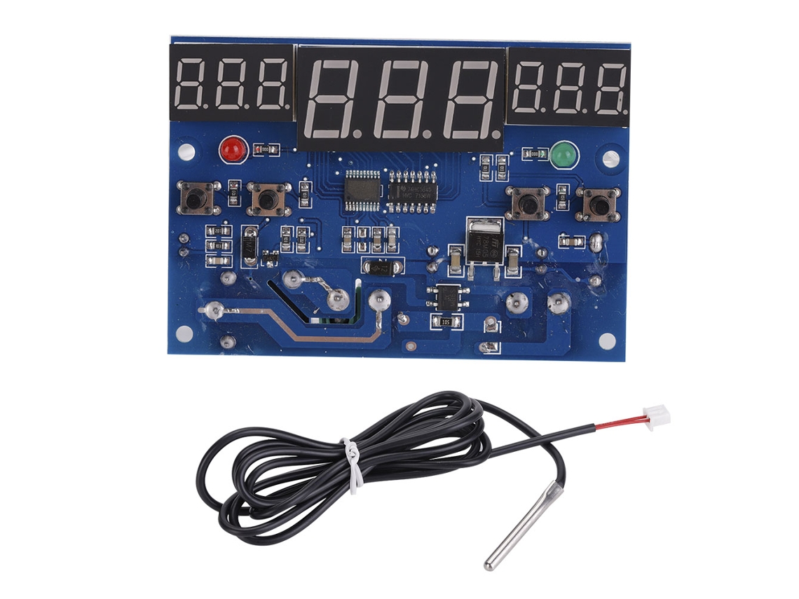 Módulo Placa Termostato Controle Temperatura Digital Led -40-300℃ 220v 30a