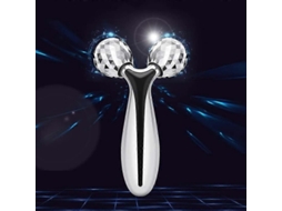Massageador Facial com Rolos 360° Rotativo para o Rosto, Antirrugas e Lifting do Pescoço, Reduzindo Inchaço GOKOCO