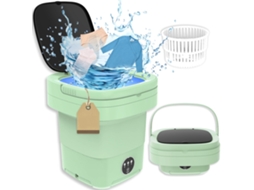 Máquina De Lavar Portátil, Secadora Dobrável, Mini Máquina De Lavar, Pequena Máquina De Lavar Inteligente, 3 Modos De Lavagem Para Aquaforge
