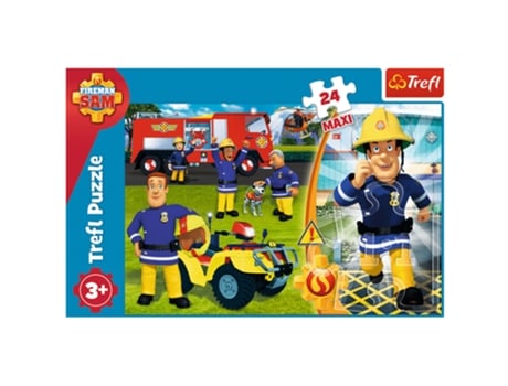 Brave Fireman Sam, Puzzle, 24 unidade(s), C.