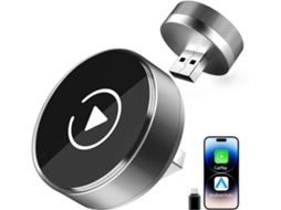 Adaptador Sem Fio Carplay 2026 Para Apple Iphone E Android Auto 2 Em 1