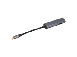 2026zentro-hub Usb Tipo C 5 Em 1 Com Usb3.1 Usb2.0 Pd100w Porta 3.5mm E Hd Para Casa E Trabalho