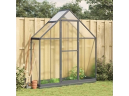 Vidaxl Estufa Com Estrutura De Base 169x58x202 Cm Alumínio Antracite