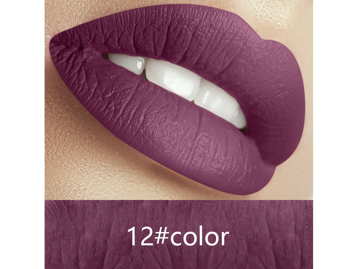5ml Treeinside Lápiz Labial Líquido Mate Metálico Impermeable Duradero No Pegajoso (12)