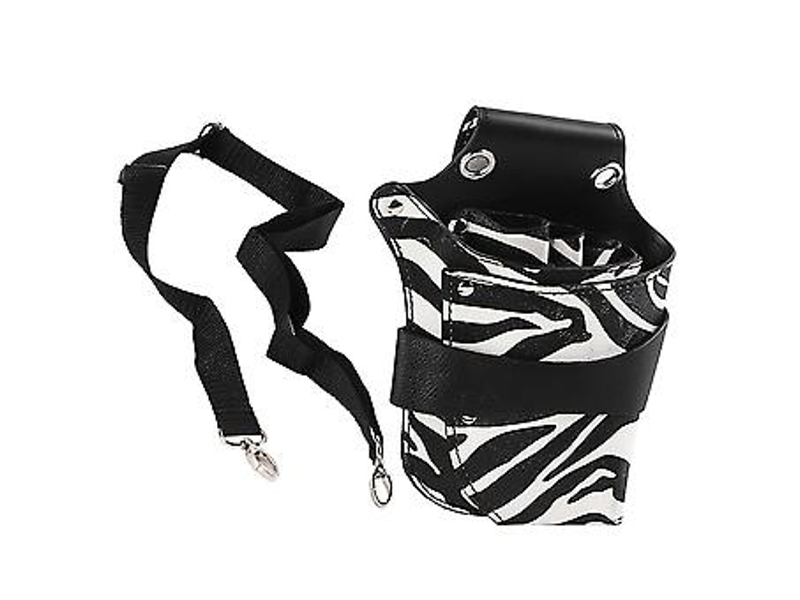 Coldre Para Tesoura De Barbeiro, Kit De Tesouras Para Salão De Cabeleireiro, Bolsa Com Suporte Para Tesouras E 4 Bolsos Para Tesouras Brilvibera
