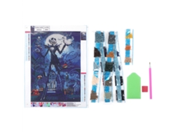 Kit de pintura de diamantes Caveira Halloween LAXISCREED