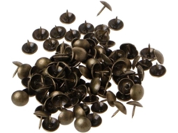 100 Tachas Decorativas Antigas Em Bronze Para Móveis, Tachas Grossas Para Estofamento, Estofamento De Sofá, Tachas De