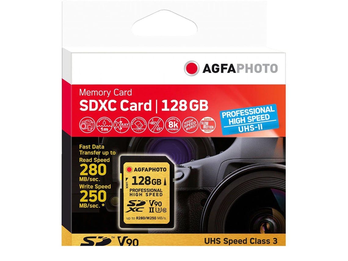 Agfaphoto 10622 Cartão de Memória 128 Gb Microsdxc Uhs-Ii Classe 10