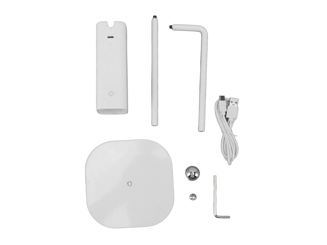 Lâmpada de Mesa Led Recarregável com Regulagem Contínua Sensor de Luz Decorativa para Escritório Leitura