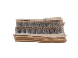 Kit de Resistências de Filme de Carbono 600 Peças 30 Valores HKJ para DIY