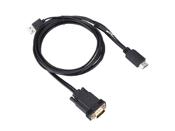 Cabo Adaptador HDMI para VGA AQUAFORGE, PC, DVD, Set Top Box