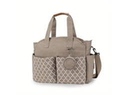 Mochila De Maternidade, Bolsa De Ombro Portátil, Bolsa Para Fraldas, Bolsa De Mão/ombro Com Estampado Geométrico Fofo Para Mães.