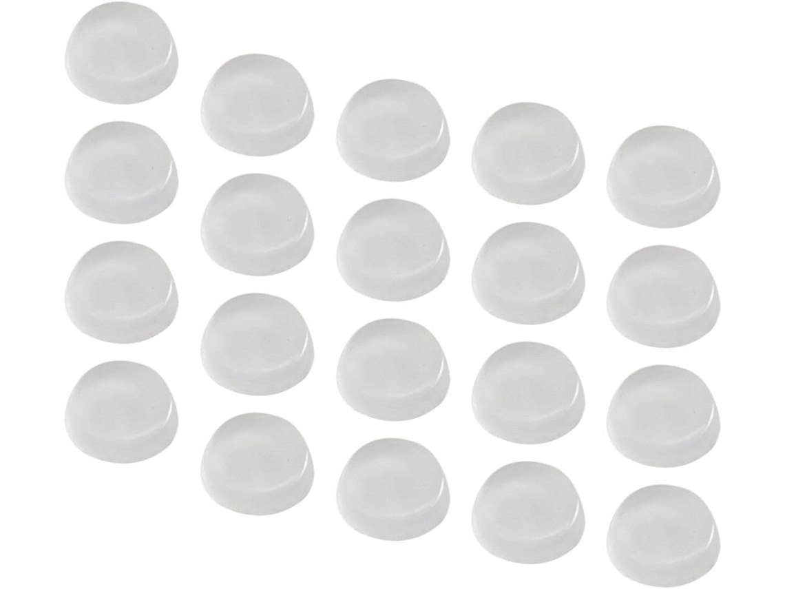 Vedantes de Porta de Silicone Autoadesivos Transparentes GOKOCO