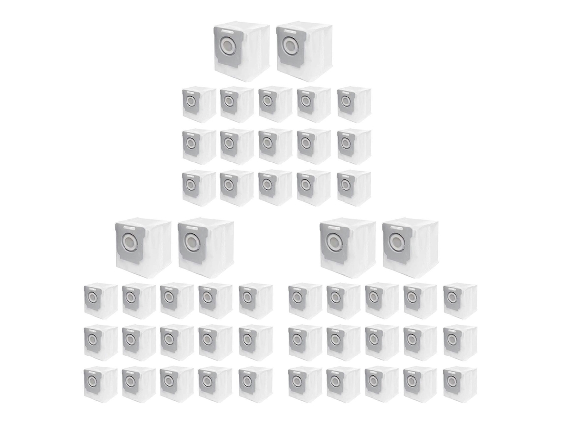 Conjunto de 51 Sacos de Vácuo para Irobot Roomba com peças para I7 I7+ I3 I3+ I4 I4+ I6 I6+ I8 I8+ J7 J7+/plus S9 S9+ I S Série | S/MARCA