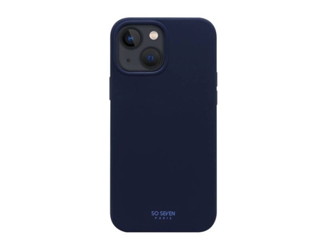 Capa para iPhone 13 SO SEVEN Azul .