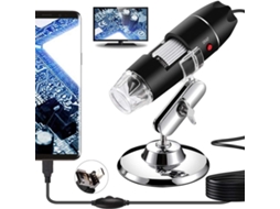 Microscópio Digital Usb, Endoscópio Portátil Bysameyee com Ampliação de 40x a 1000x, 8 BRILVIBERA