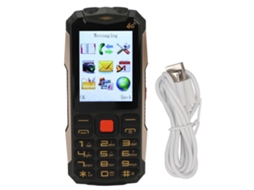 Mali celular para Idosos com Tela Hd 2.8 Polegadas Bateria 4800mah Dual Sim Alto Falante Transmissão de Voz Verde