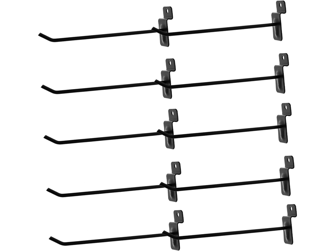 Conjunto De 10 Ganchos Com Fenda Para Painel, Ideais Exibir Acessórios