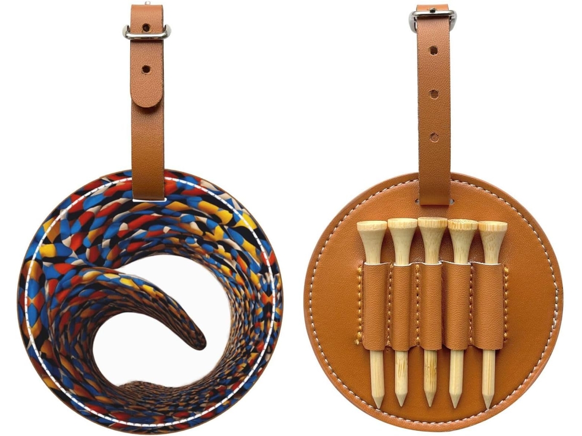 Bolsa para Guardar Tees de Golfe Mobius, Preta S/MARCA
