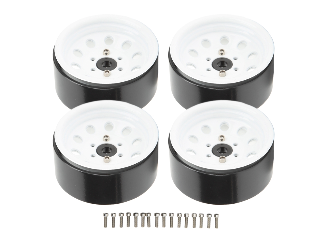 Jogo de 4 Rodas Rc LAXISCREED 1.9 Polegadas Branco