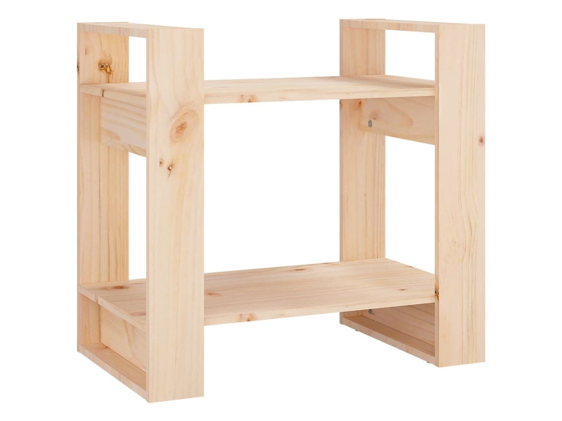 Book Cabinet, Book Cabinets Vidaxl Marrom Madeira De Pinho (60 X 35 X 57 Cm)
