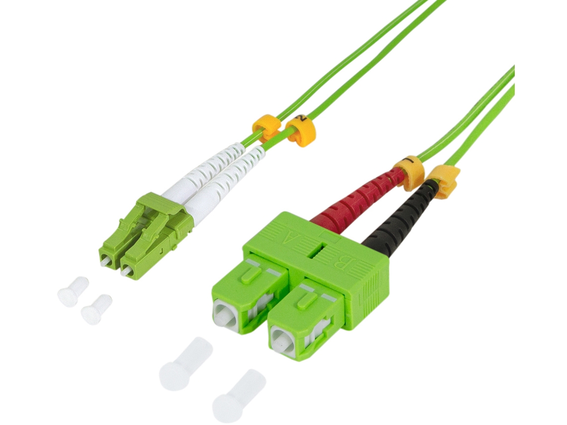 Cabo Patch de Fibra Óptica Logilink Lc Duplex Sc Duplex Om5 3 0 M LOGILINK PROFESSIONAL