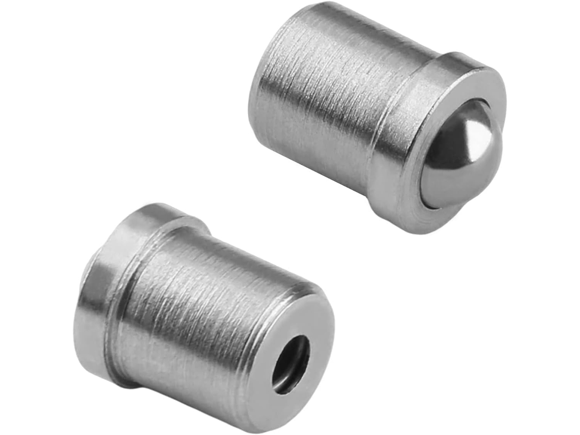 Mromax 2 Peças De Aço Inoxidável Com Pino Esférico 0, 16de Diâmetro Porta De Armário, Gaveta Ou Closet, Trava De