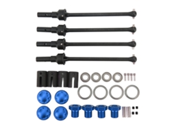 Eixo de Transmissão Aço Cvd com Hexagonal Splined para Carro RC Traxxas Maxx 1/10 Azul S/MARCA
