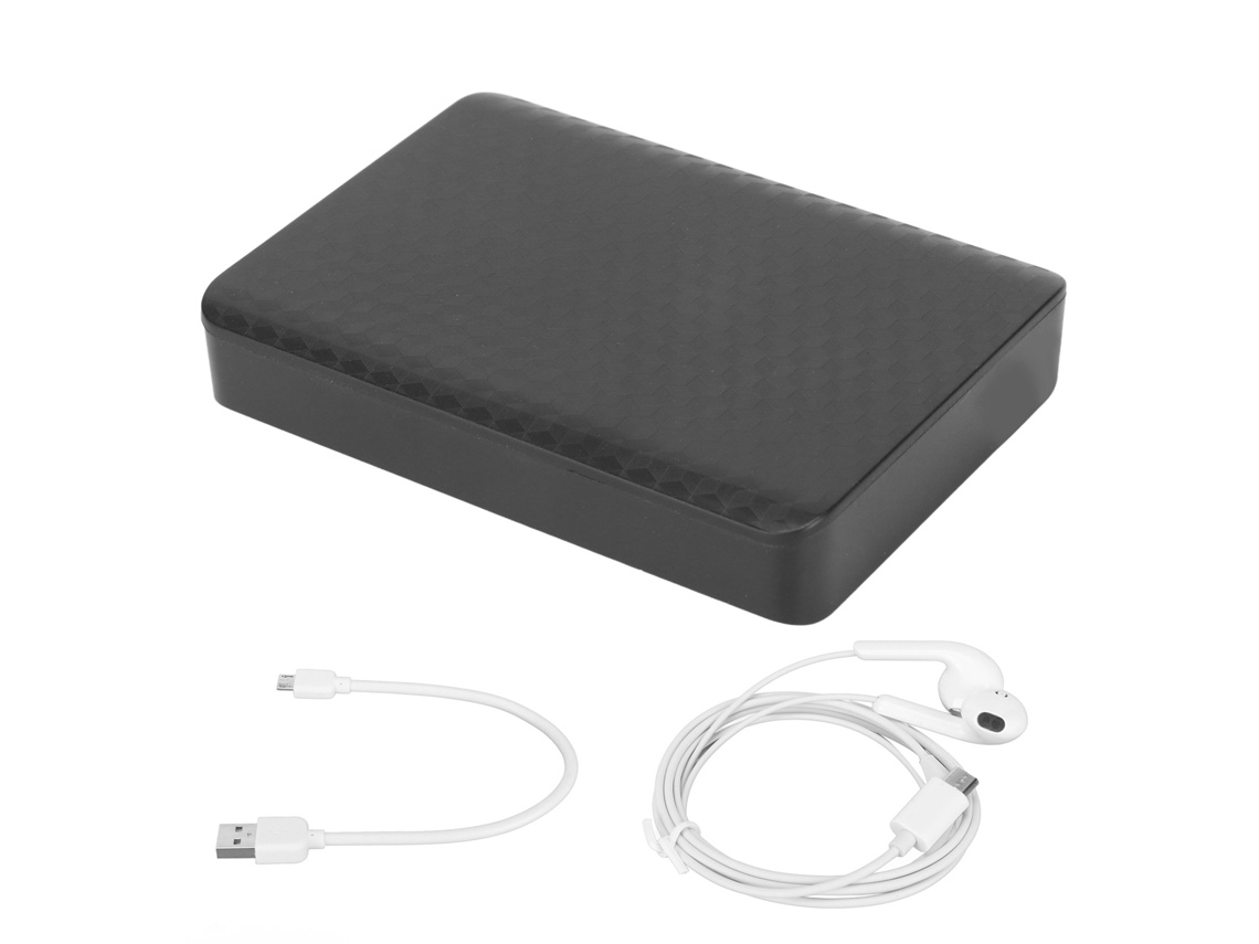 Grabadora de voz digital compacta con activación por voz, reducción de ruido, mp3, cifrado, 8 Gb, negro | S/MARCA