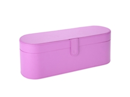 Caixa De Armazenamento Em Couro Pu Para Secador De Cabelo Dyson Supersonic Case De Viagem Presente Roxo