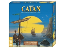 Jogo de Tabuleiro DEVIR Catan Navegantes (Idade Mínima: 10 - Nível Dificuldade: Intermédio)