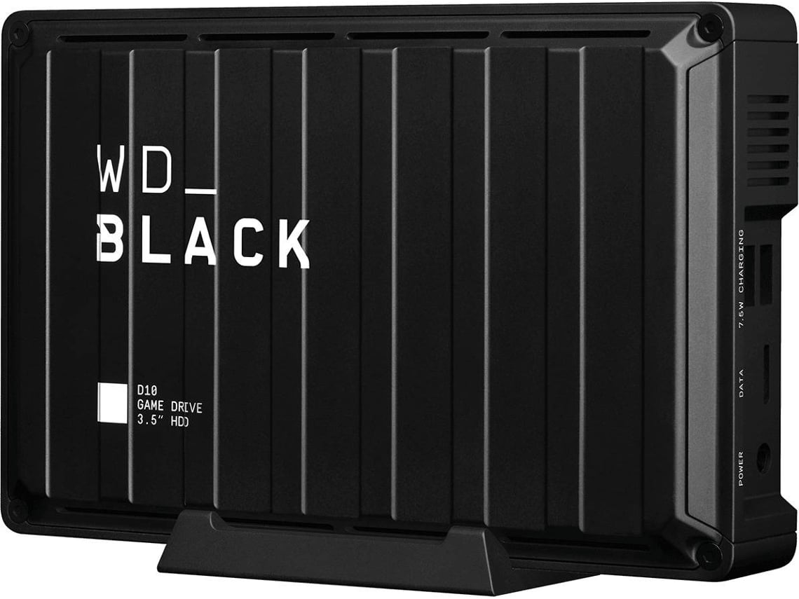 Disco Externo WD_Black D10 Game Drive (Preto - 8 TB - USB 3.2)