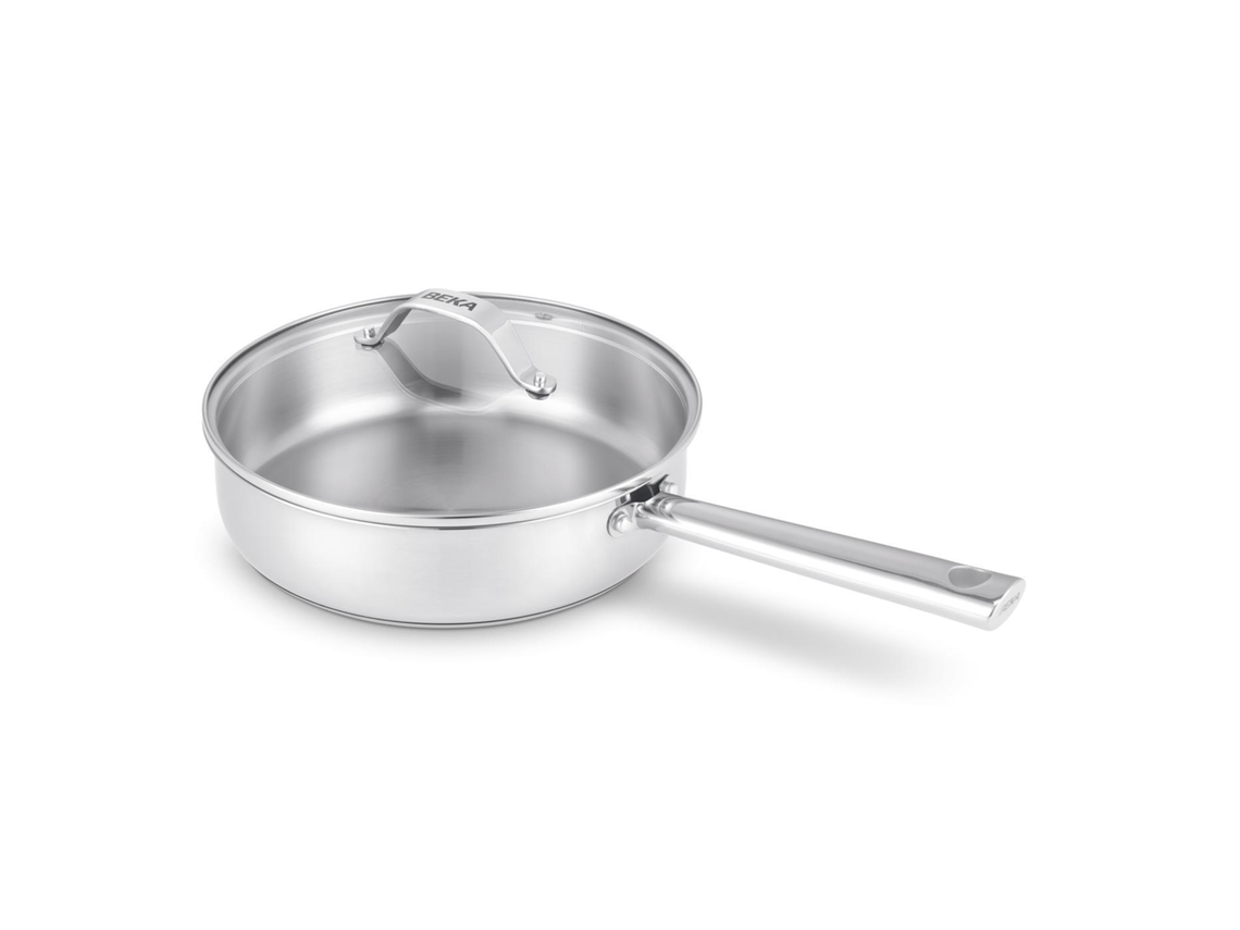 Sauteuse BEKA Cicla com Tampa de Vidro Ø24cm Cabo Fixo Altura 10.3cm Capacidade 3.2l