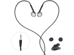 Fones De Ouvido 3,5 Mm Com Fio, Em Curta E Longa, Tablets Laptops