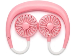 Ventilador USB de pescoço mini portátil S/MARCA, 360g, uso doméstico e externo