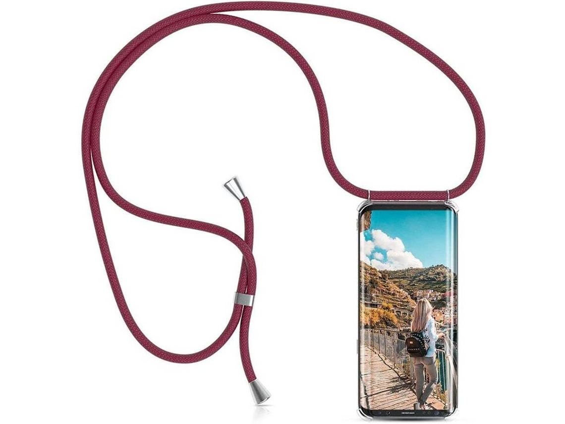 Capa Samsung Galaxy Note 10Plus HONGWE. Com corda Transparente