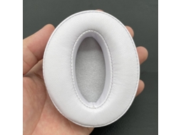 Almofada para Auscultadores Sennheiser Hd 450 de Orelhas de Espuma Macia Pele de Carneiro Branco XIAOMOYU