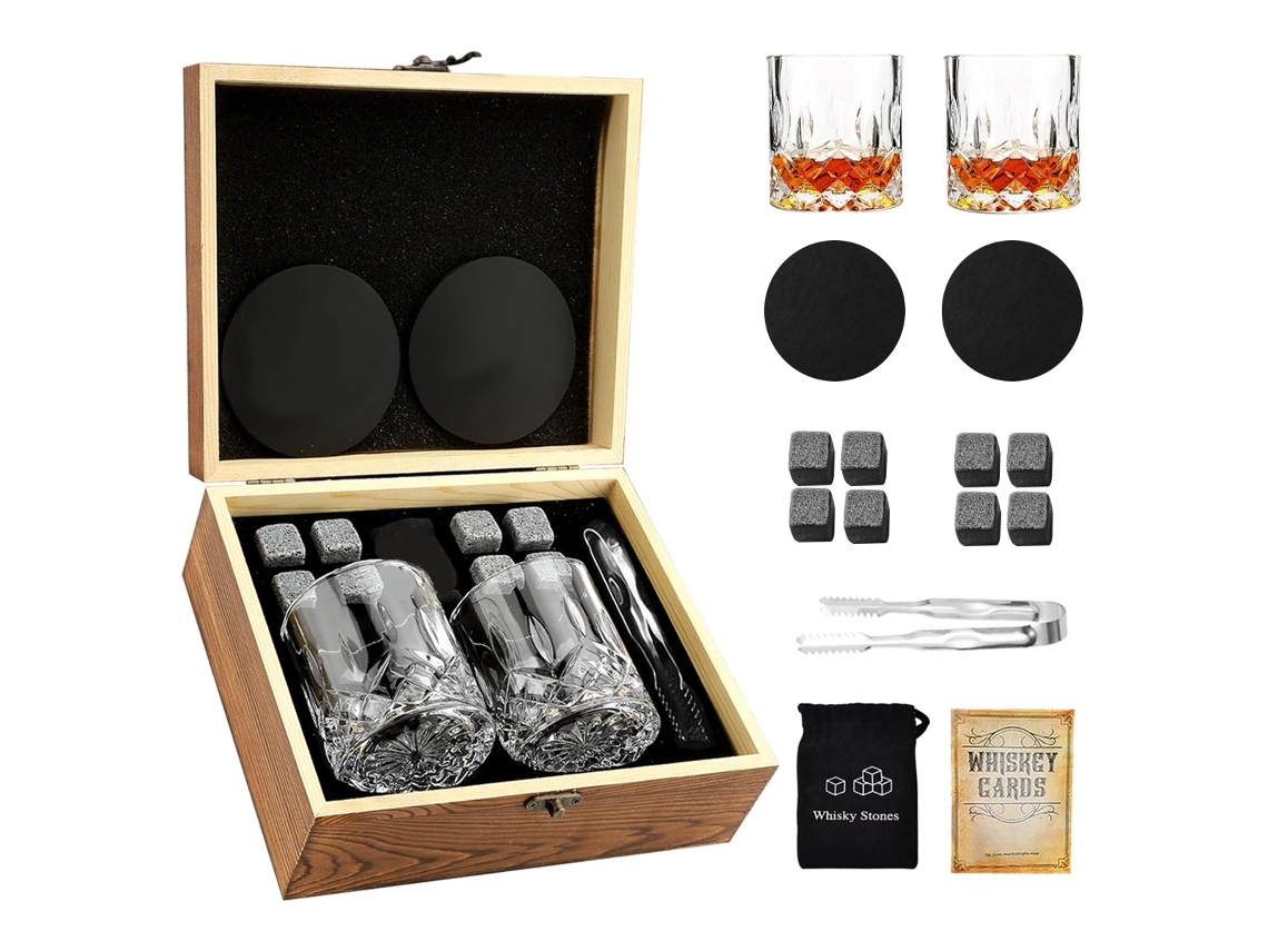 Elysve Kit De Copos De Uísque Copo Limão