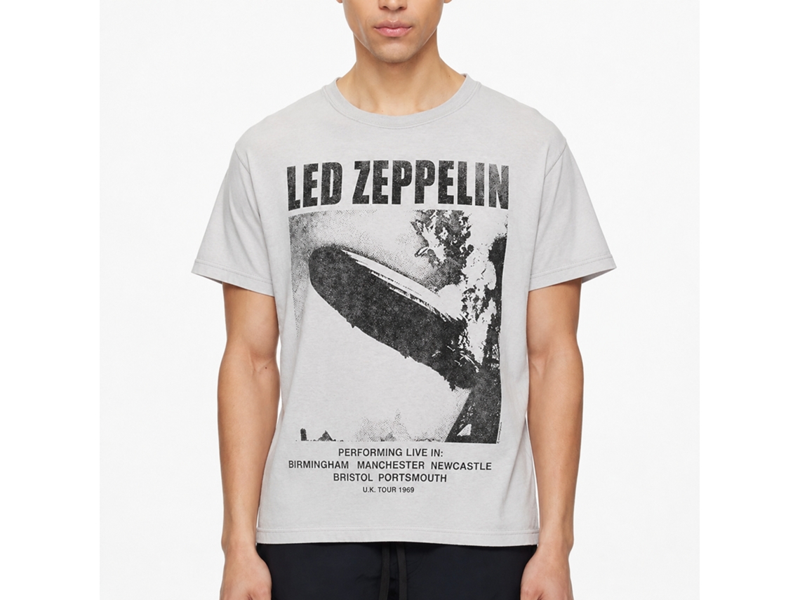 Led Zeppelin Uk Tour 69 T-shirt Unisex Adults Size:xxxl