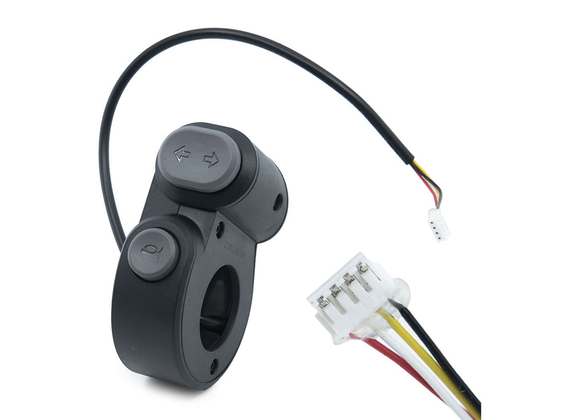 Painel De Botões Com Piscas E Buzina Com Conector Jst Zh 20cm Ninebot Max G2 E [ninebot]