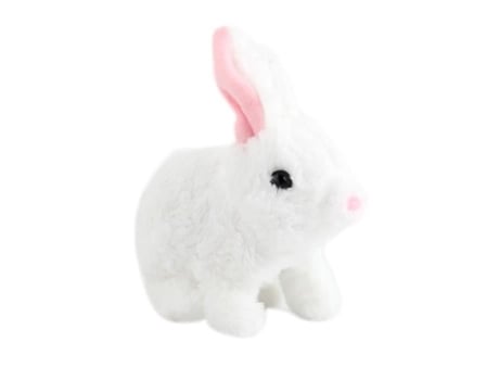 CAIXA DE BRINQUEDO Simulação elétrica coelho inteligente brinquedo de pelúcia será chamado de caminhada b1 LUKCOLOR