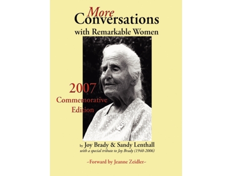 Livro More Conversations with Remarkable Women Sandy Lenthall, Joy Brady (Inglês)