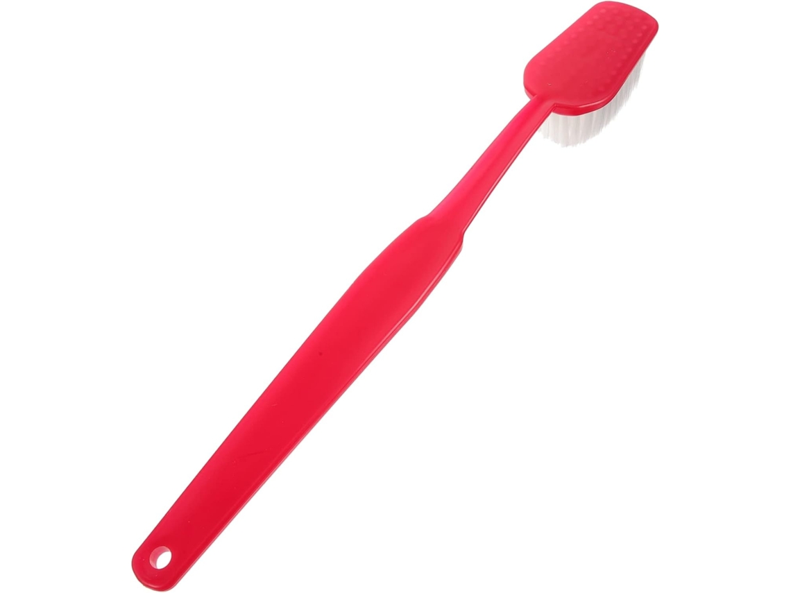 Lurelia Aplicador De Loção Para Costas, Pernas E Pés, Com Argola, Massagem Suave E Cor Vermelho, Uso Diário Prático