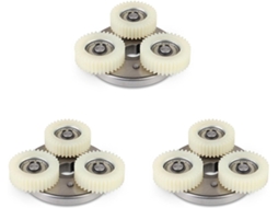 3x Engrenage Planétaire 36t com Embrayage para Vélo Élétrico Nylon Peça de SFUSHOS