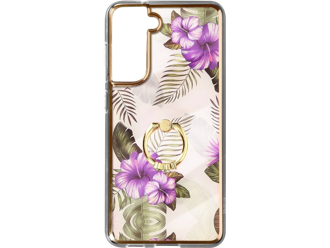 Lurelia Capa Com Anel Para Samsung Galaxy S21 Fe Roxo